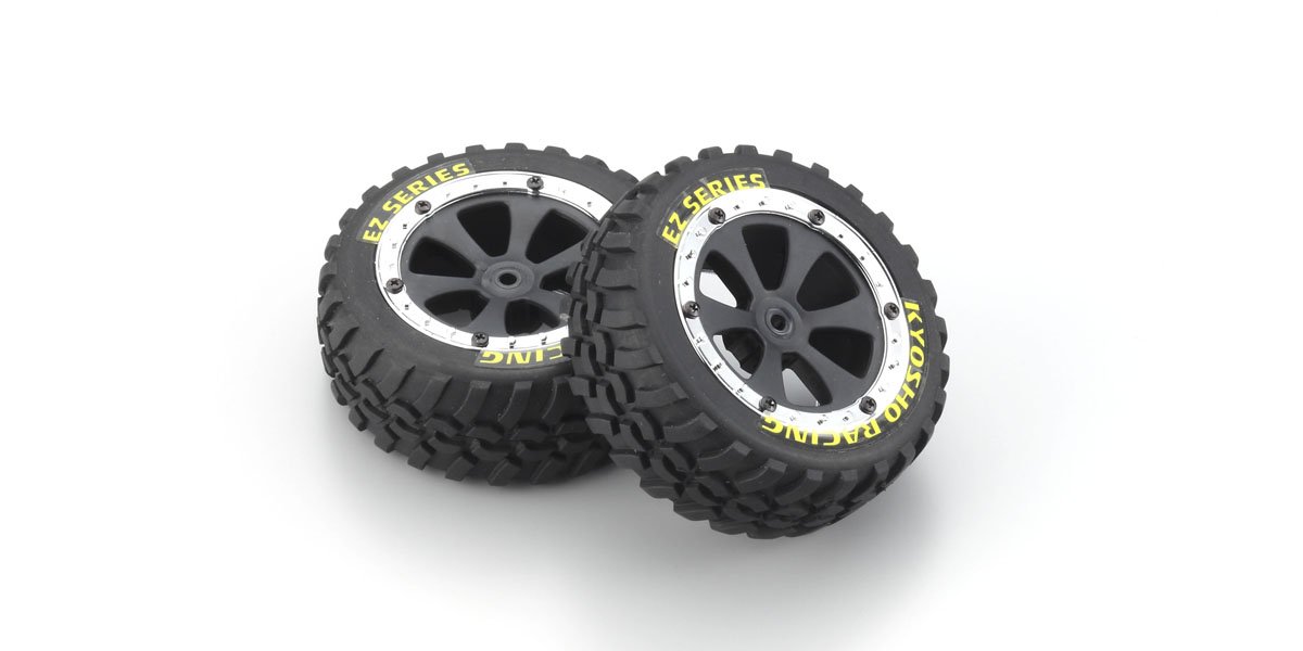 EZ002 Tire & Wheel Set (SAND MASTER) EZ002  - KYOSHO RC